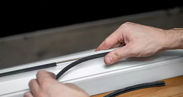 Garage Door Bottom Seal Repair in Myrtle Grove, FL