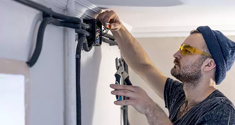 Garage Door Opener Cable Repair in Myrtle Grove, FL