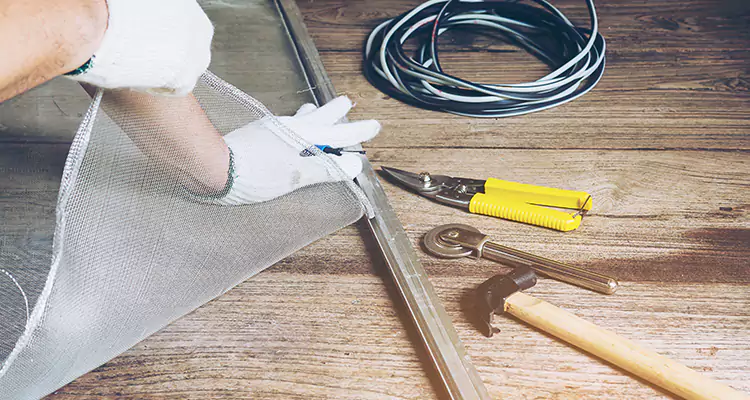 Our Pool Enclosure Mesh Repair Services in Myrtle Grove, FL