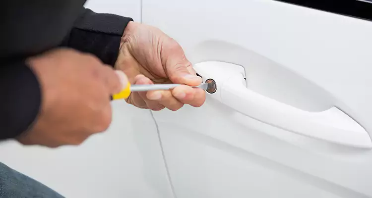 Door Knob Repair Plate in Myrtle Grove, FL