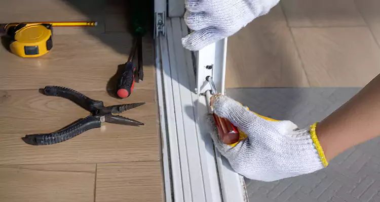 Closet Sliding Door Track Repair in Myrtle Grove, FL