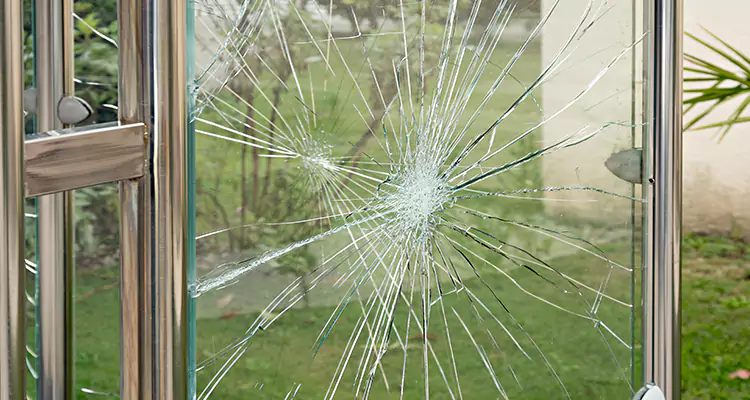 Frameless Glass Door Repair at Home in Myrtle Grove, FL