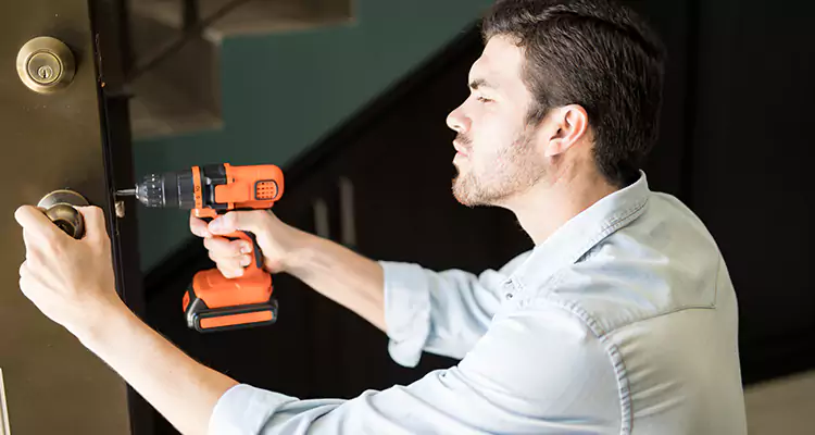 Commercial Steel Security Door Repair in Myrtle Grove, FL