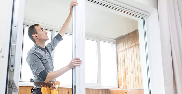 Aluminum Storefront Door Repair in Myrtle Grove, FL