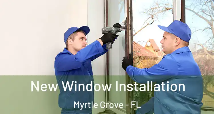 New Window Installation Myrtle Grove - FL