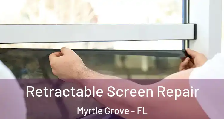 Retractable Screen Repair Myrtle Grove - FL